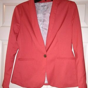 Women's, Small Coral Old Navy Blazer